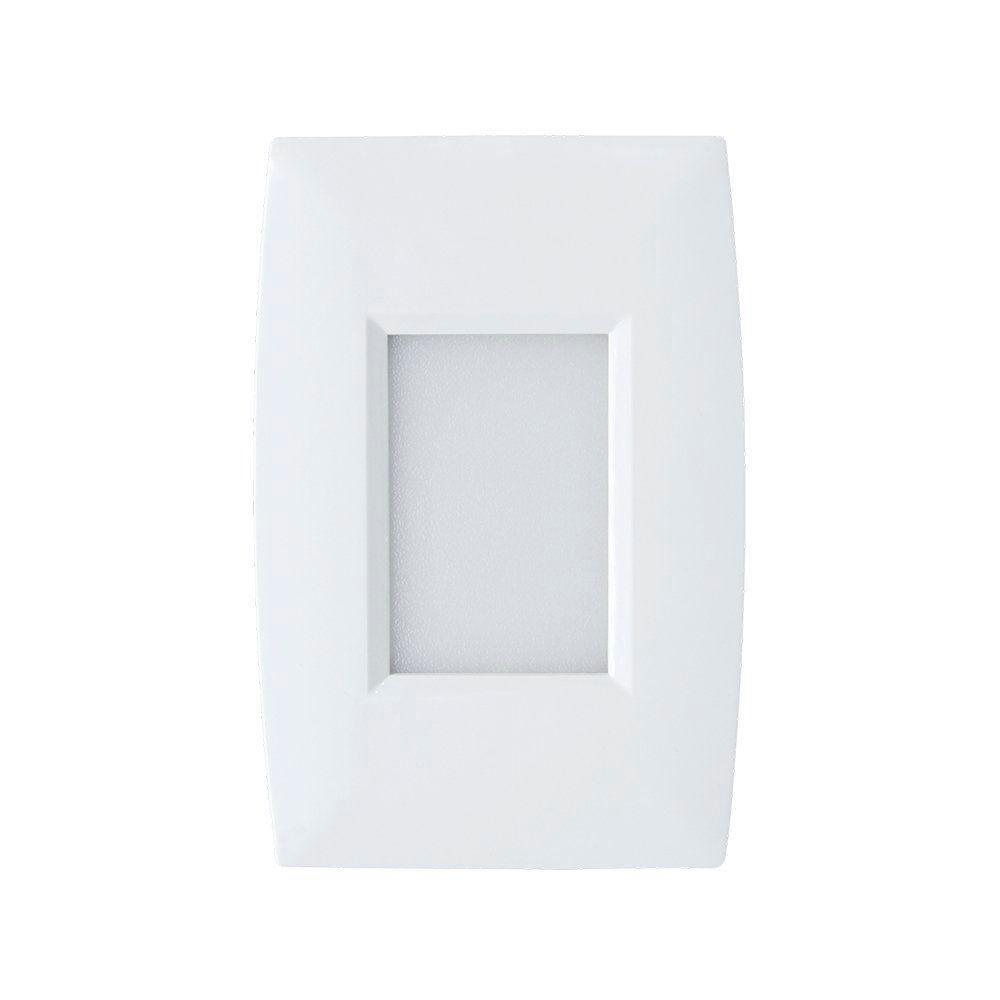 Balizador Taschibra Embutir Led Cine Direct 2w Branco 4x2 Bivolt 3000k Luz Quente - 1