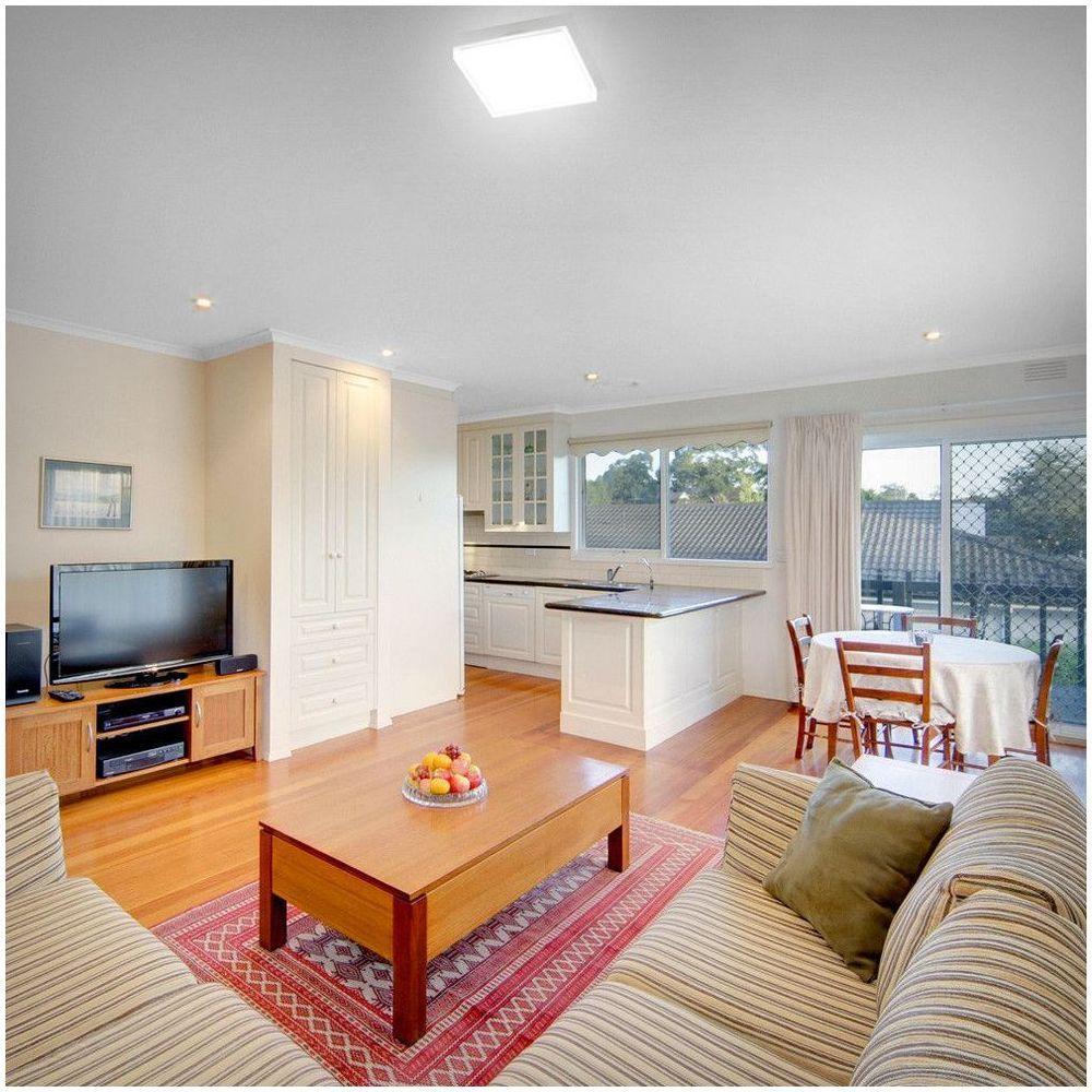 Luminária De Sobrepor Frameless Led 32W Quadrada 4000K Bivolt - 2