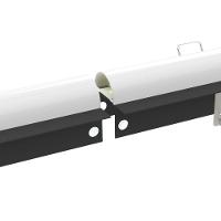 Luminária Led Taschibra Embutir Perfil Convex 56 16w Preta Bivolt 6400k Luz Fria - 2