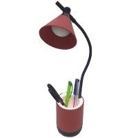 Luminaria De Mesa Articulada Led Porta Objetos Abajur 3 Cor - 1