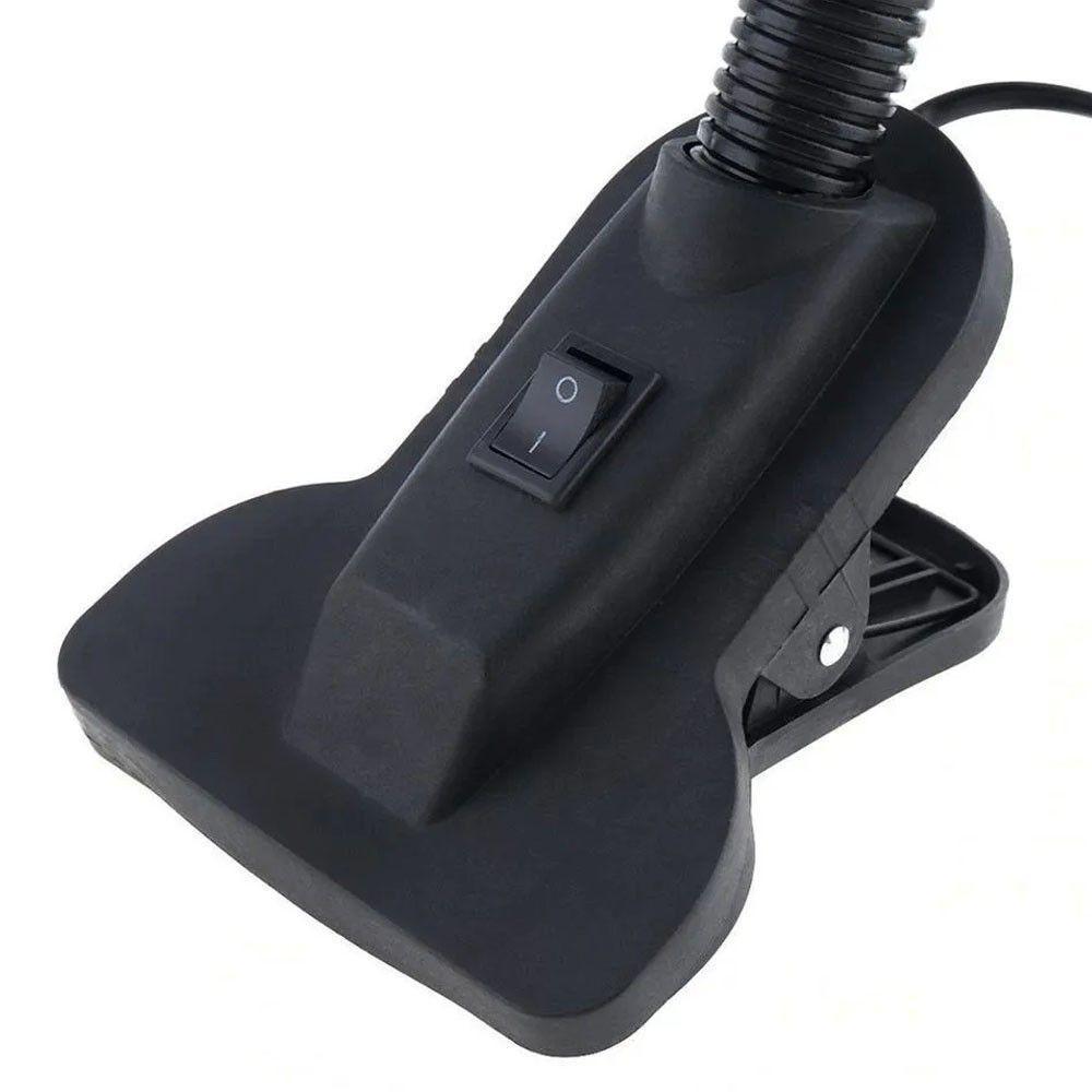 Luminaria De Mesa Articulavel Presilha Garra Abajur - 4