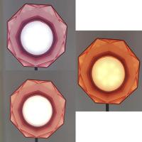 Luminaria De Mesa Com Garra Diamante Articulavel Led 3 Cores - 9