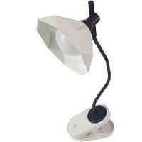 Luminaria De Mesa Com Garra Articulavel Diamante Led 3 Cores - 1