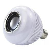 Lâmpada Led Musical Rgb Bluetooth Controle Remoto 8 Cores - 1