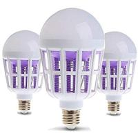 Lâmpada Led Com Mata Mosquito Insetos Elétrico 15W - 2