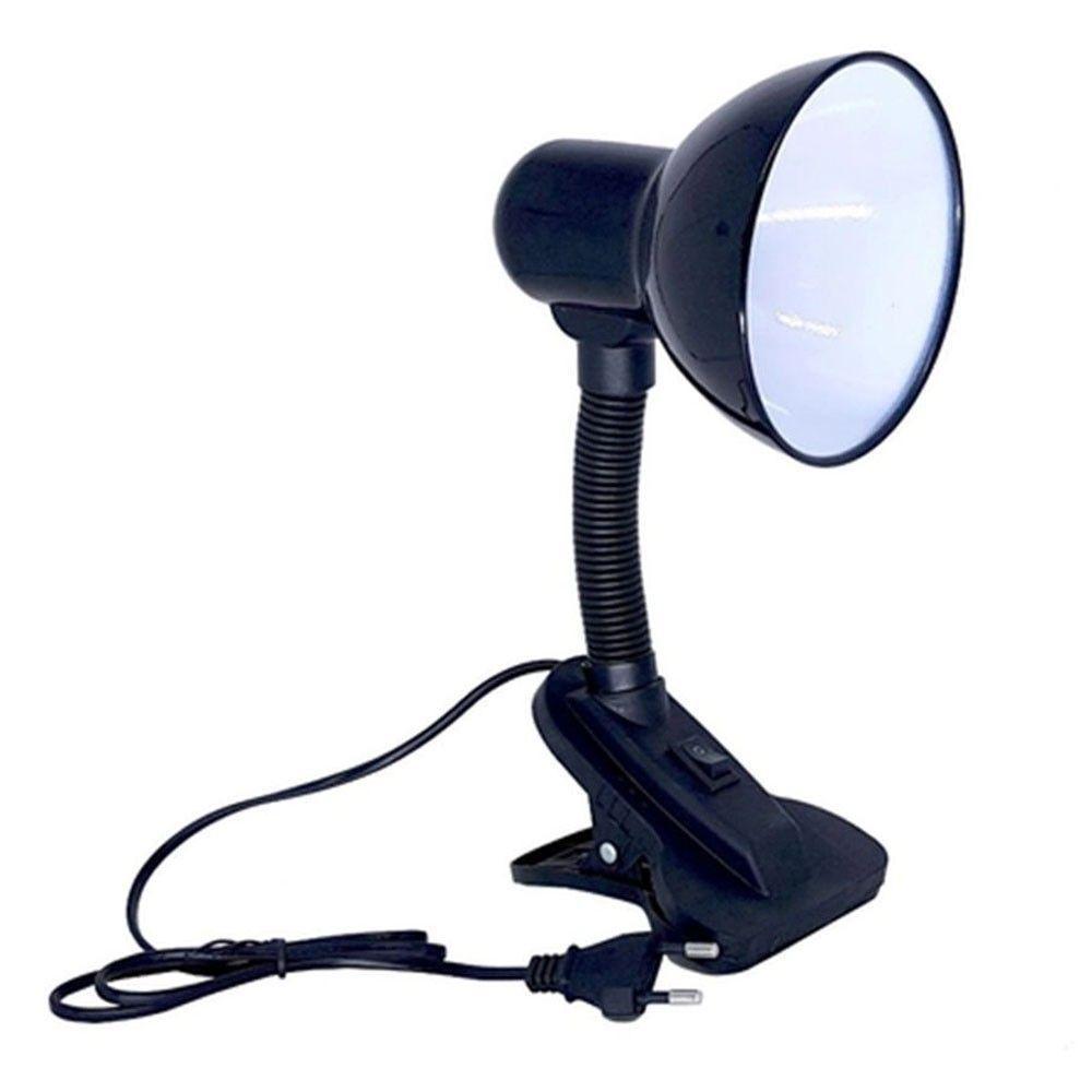 Luminaria Mesa Articulavel Garra Presilha Bivolt Trabalho - 4