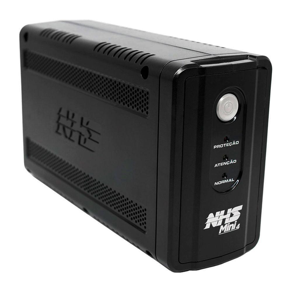 Nobreak 600va Nhs Mini 4 Senoidal, Entrada Bivolt, S/120v, Bat. 1x 7ah/12v - 91.a1.006000 - 4