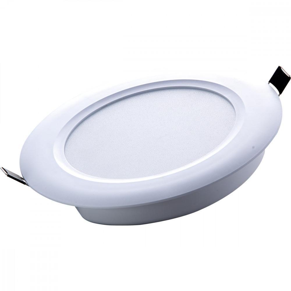 Plafon Led Redondo De Embutir Slim 1000 Lm 12W Bivolt 4000 K - 1