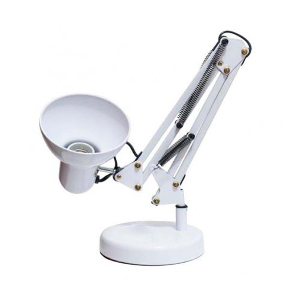 Luminaria Robo 2 Em 1 Articulada Mesa E Bancada Base Garra - 4