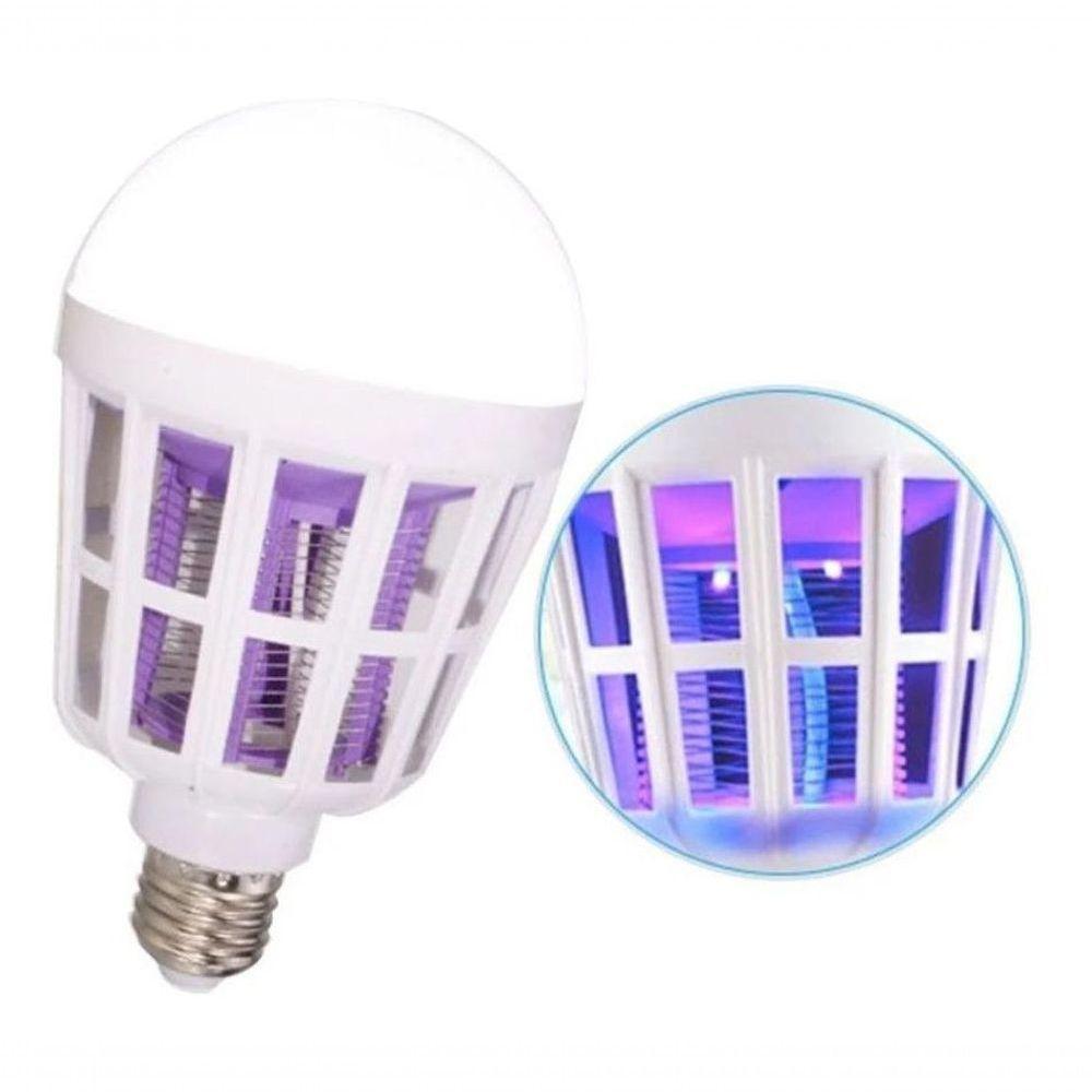 Lâmpada Led Mata Mosquito Insetos Pernilongo Moscas 15W - 2