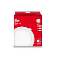Kit 2 Painéis Led Embutir 18w Redondo Branco Frio Bivolt - 2
