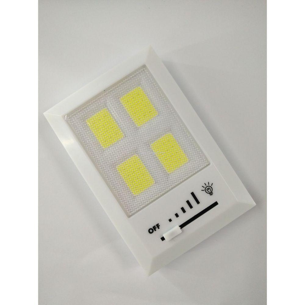 Luminaria Led Sem Fio Portátil Pilha Hy-821 Brilho Ajustável - 1