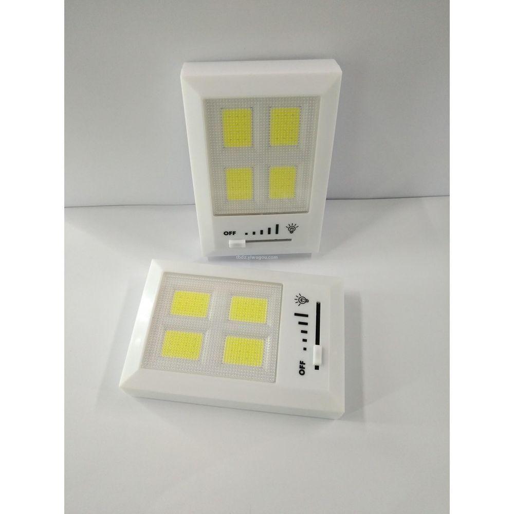 Luminaria Led Sem Fio Portátil Pilha Hy-821 Brilho Ajustável - 3