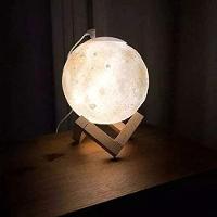 Difusor E Aromatizador Elétrico Luminária Lua 3d Lua - 6