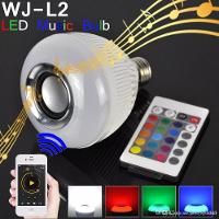 Lâmpada Bluetooth Com Led Rgb Música 12W + Controle Remoto - 2