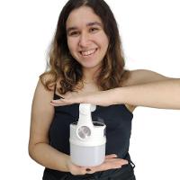 Luminaria Solar Lanterna Usb Led 2X1 Dupla Gancho - 7