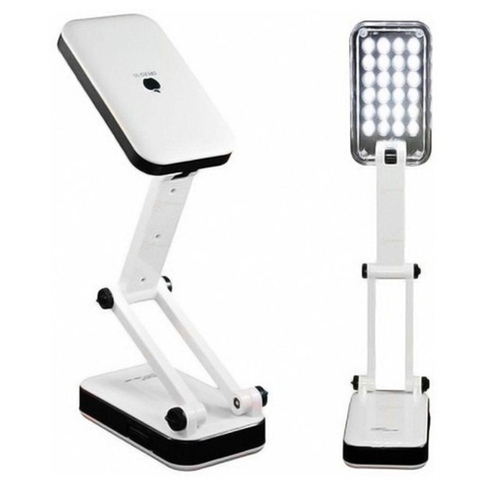 Luminária De Mesa Articulada 24 Leds Recarregável Abajur Zz - 3