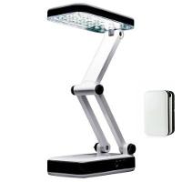 Luminária De Mesa Articulada 24 Leds Recarregável Abajur Zz - 2