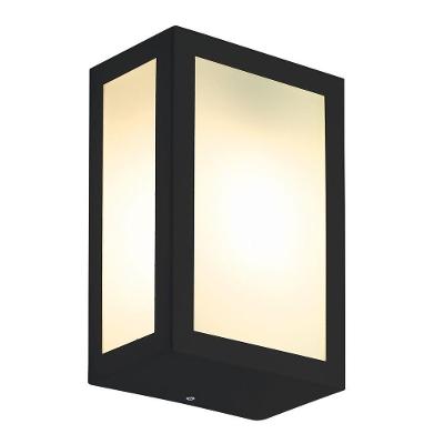 Luminária De Parede Retangular Preto