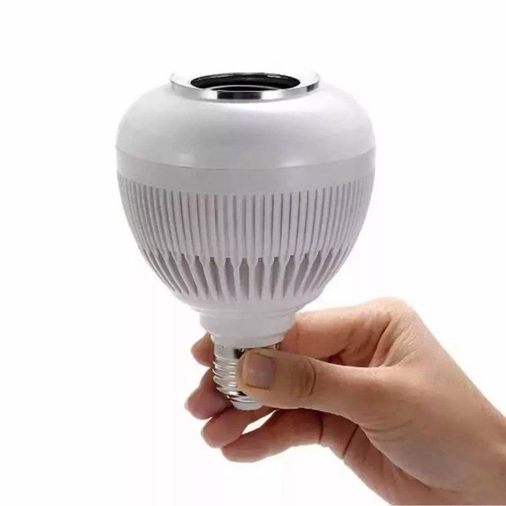 Lampada De Som Bluetooth Led Rgb Com Controle Remoto - Z027 - 4