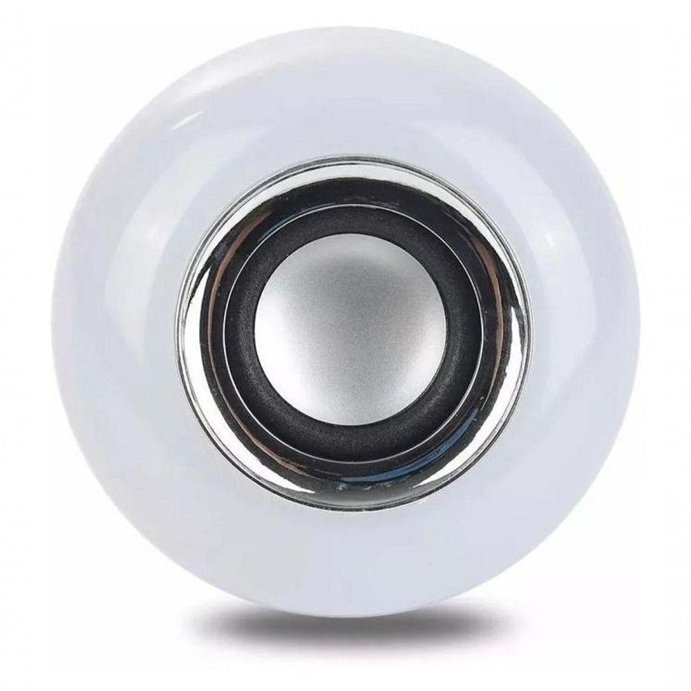 Lâmpada Led Rgb Bluetooth Caixa De Som E Controle Remoto - 4