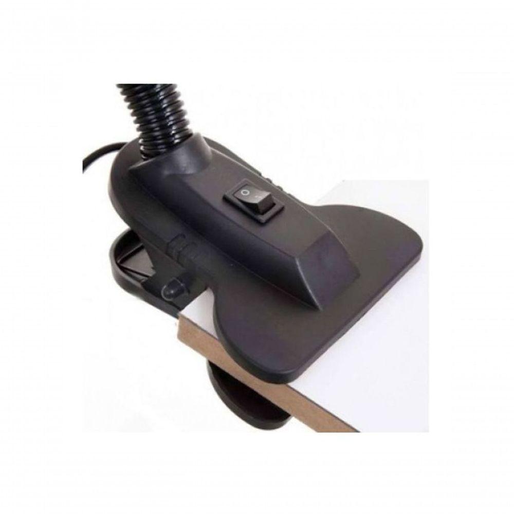 Luminaria Com Garra De Mesa Articulavel Sala - 3