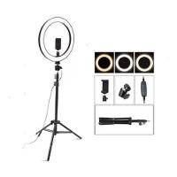 Luz Ring Light 10 Pol Led 3500/5500k Tripé Suporte Celular - 11