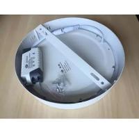 Kit 8 Painéis De Led Sobrepor 18w Redondo Branco Frio Biv