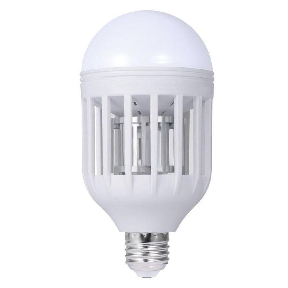 Lâmpada Repelente Mosquito Pernilongo Led Branco Com Uv 15W - 1