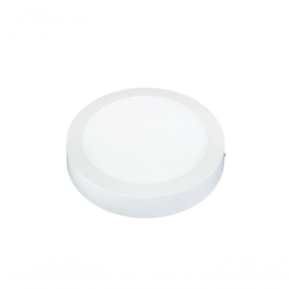 Kit 10 Painéis Led Sobrepor 24w Redonda Branca Fria Bivolt - 2