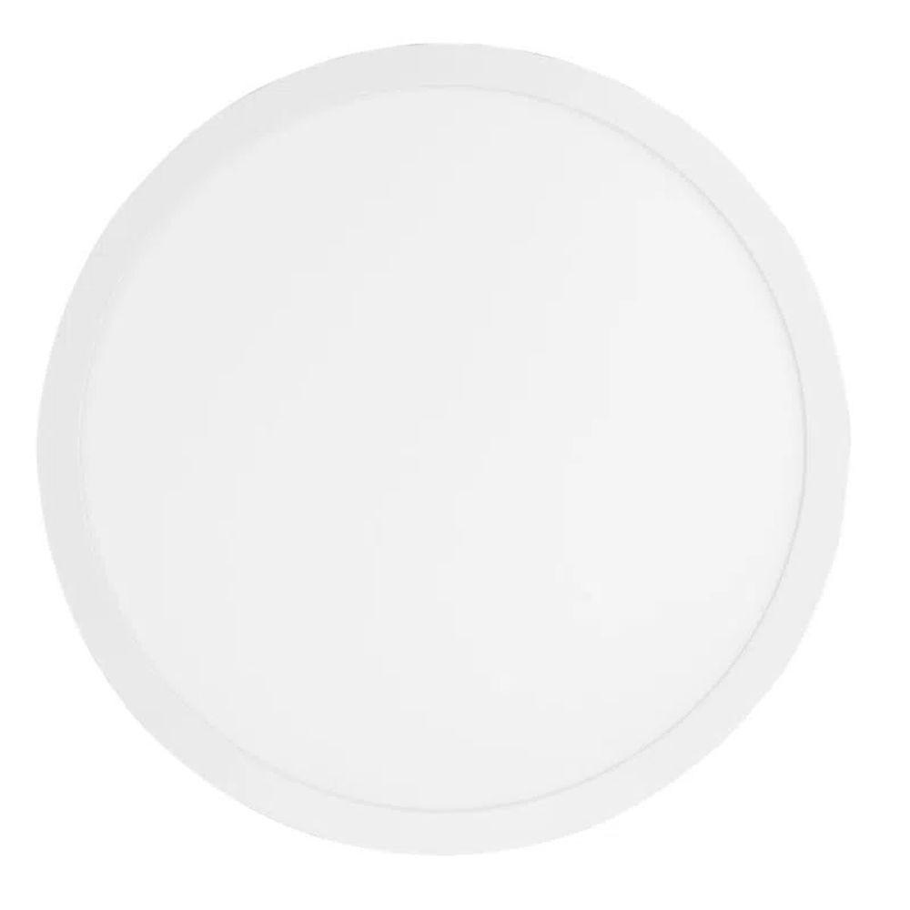 Kit 10 Painéis Led Sobrepor 24w Redonda Branca Fria Bivolt - 4