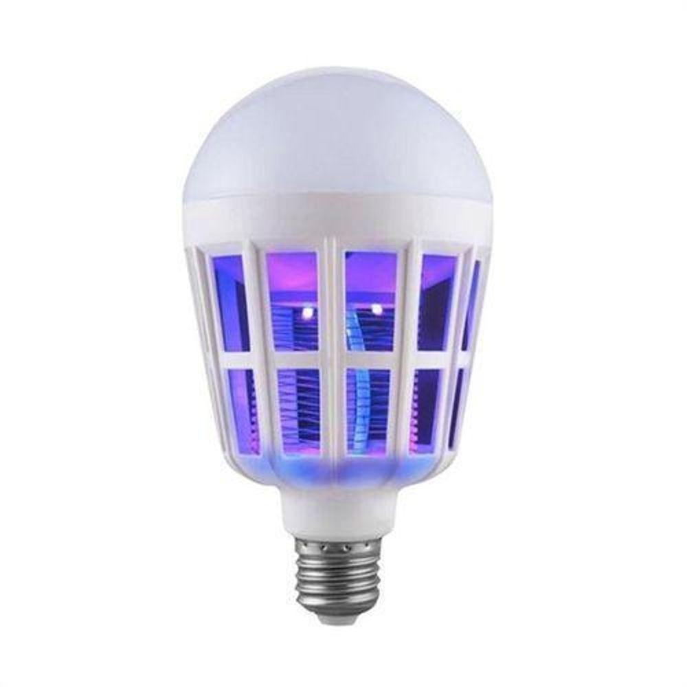 Lâmpada Led Anti Insetos Armadilha Mata Mosquito Pernilongo - 1