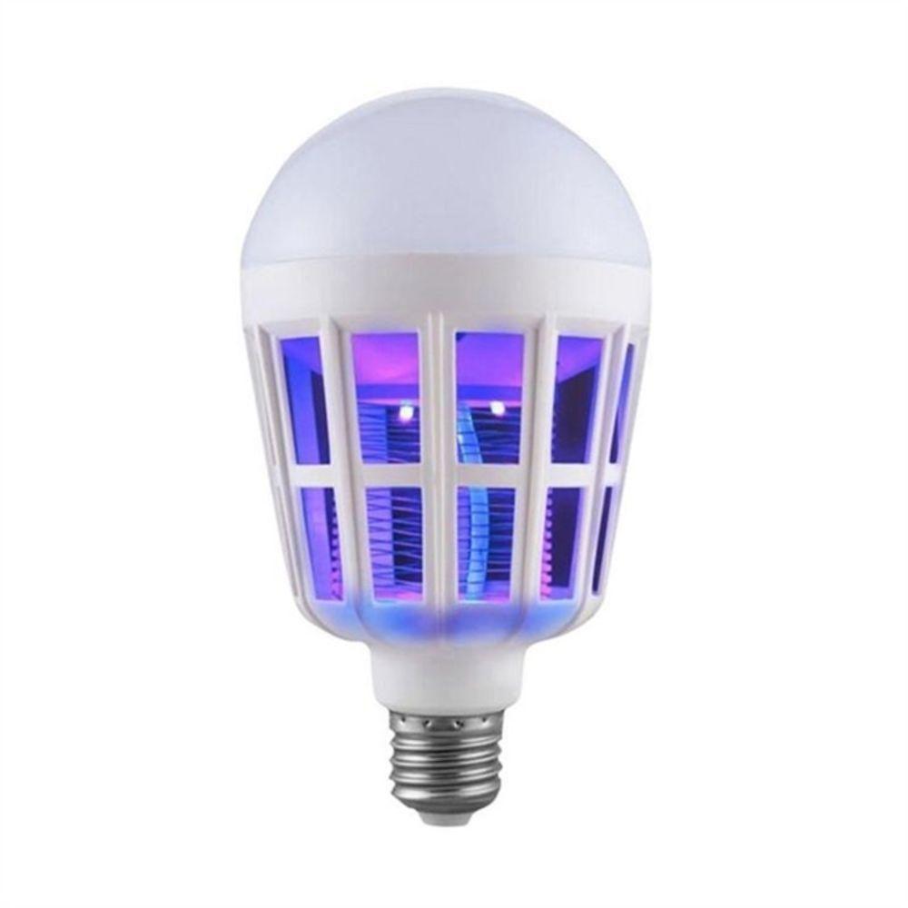 Lâmpada Led Anti Insetos Armadilha Mata Mosquito Pernilongo - 3