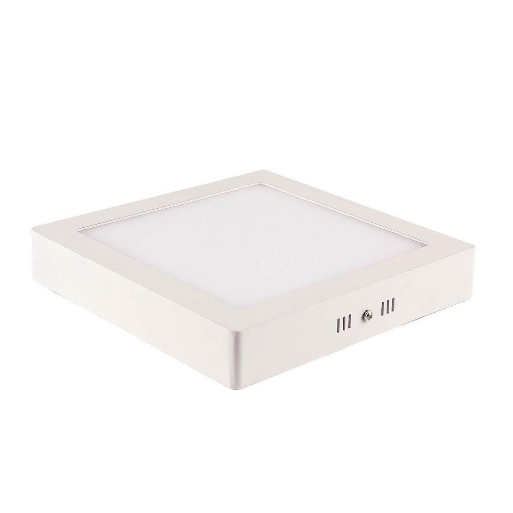 Painel De Led Quadrado Sobrepor 6w Bivolt Blumenau 6500k Luz Fria - 1