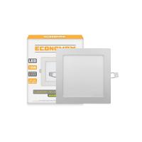 Kit 7 Painéis Plafon Led Embutir 18w Quadrado Branco Frio - 4