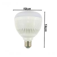 Lâmpada Led Rgb Musical 3W Com Alto Falante Controle Remoto - 6