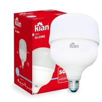 Kit 7 Lâmpadas Led Globe 50w Branca Fria E27 Bivolt - 6