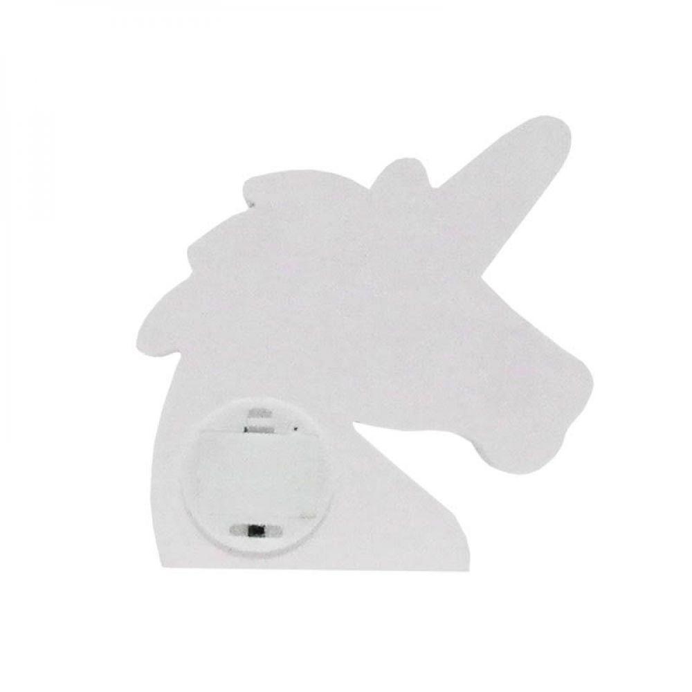 Luminaria 3d Infinito Espelho Led Unicornio Luz Profundidade - 4