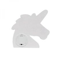 Luminaria 3d Infinito Espelho Led Unicornio Luz Profundidade - 4