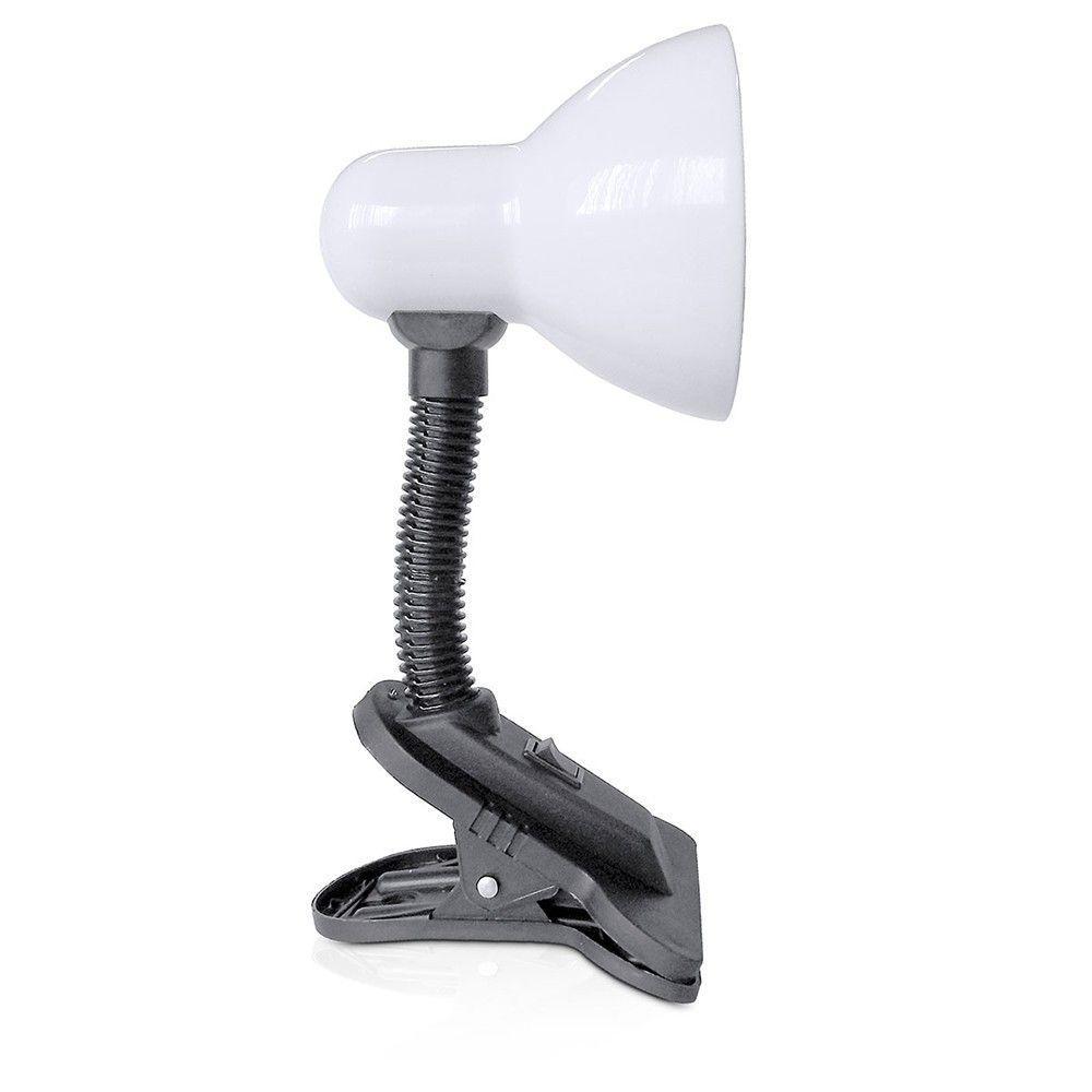 Luminaria Articulavel De Mesa Com Garra Presilha - 4