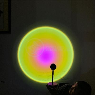 Projetor Ring Light Sunset Luminária Tiktok Usb - Sol Nº9