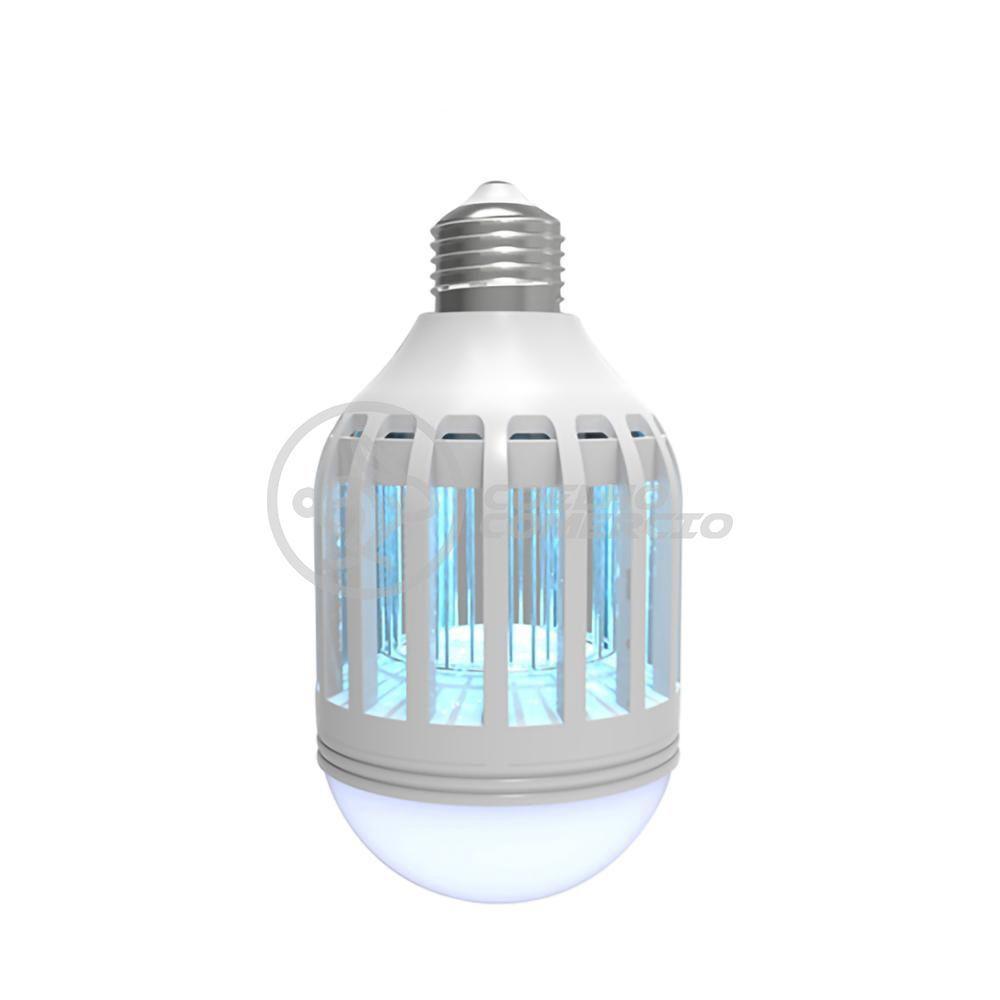 Lâmpada Luz Led Branco 15w Atrai Choque Mosquito - 7
