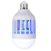 Lâmpada Luz Led Branco 15w Atrai Choque Mosquito