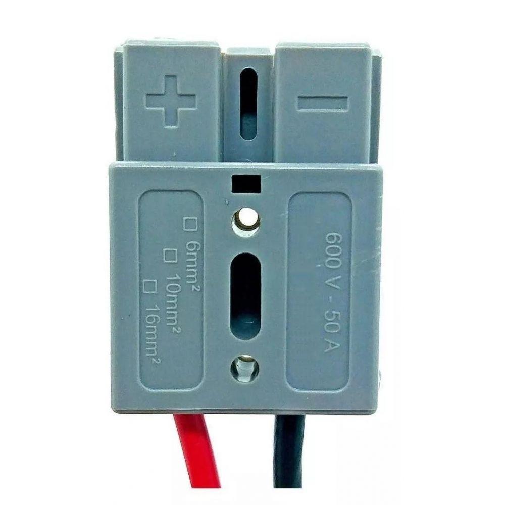 Cabo de Engate para Bateria Externa 12v em Nobreak Ts Shara, Sms, Ragtech - 3