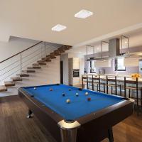 Painel De Led Quadrado Sobrepor 18w Bivolt Blumenau 6500k Luz Fria - 2