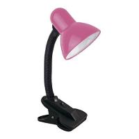 Luminaria com Garra de Mesa Presilha Articulavel Rosa - 6