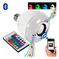Lâmpada Bluetooth Com Led Rgb Música 12W + Controle Remoto - 3