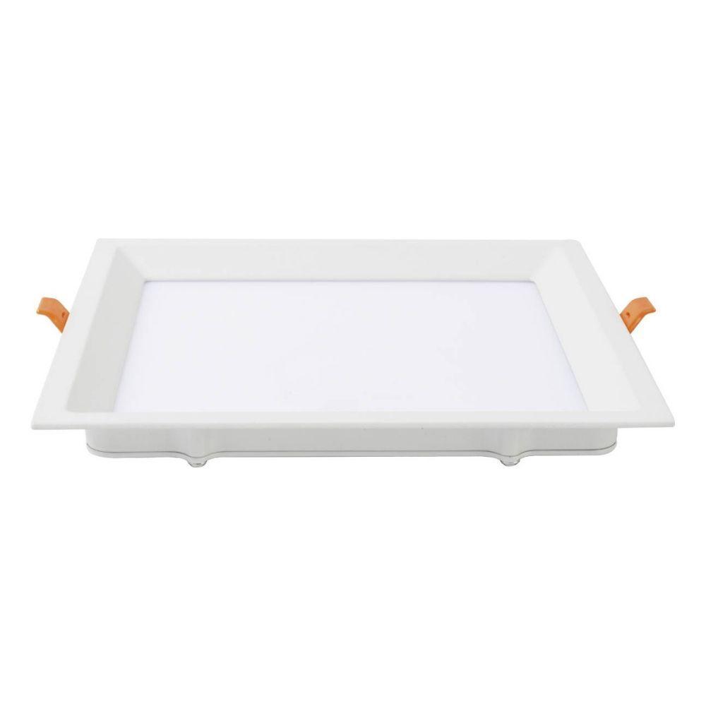 Painel De Led Quadrado Embutir Recuado 15w Bivolt Blumenau 6500k Luz Fria - 1
