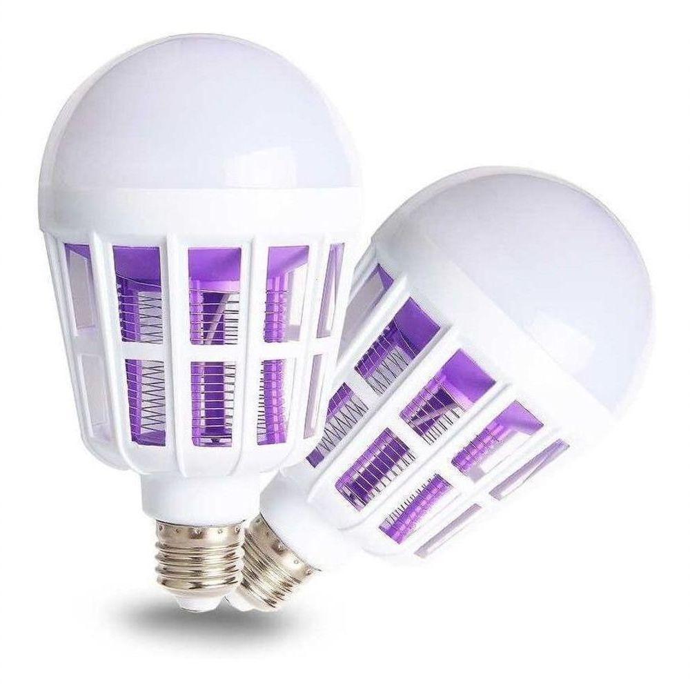 Lâmpada Led Mata Mosquito Insetos Pernilongo Moscas 15W - 4
