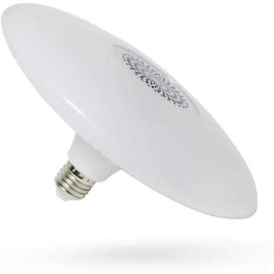 Lâmpada Musical Led Rgb 16 Cores + Luz Branca Música